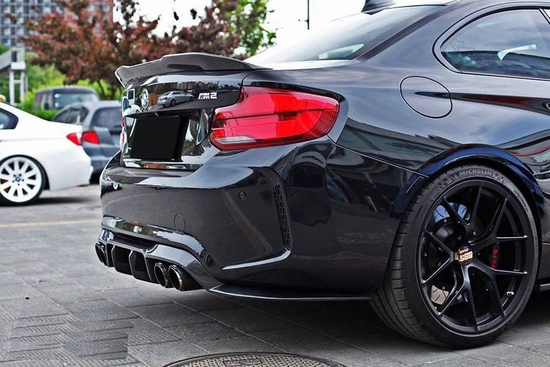BMW F87 M2- PSM style Carbon trunk spoiler 02